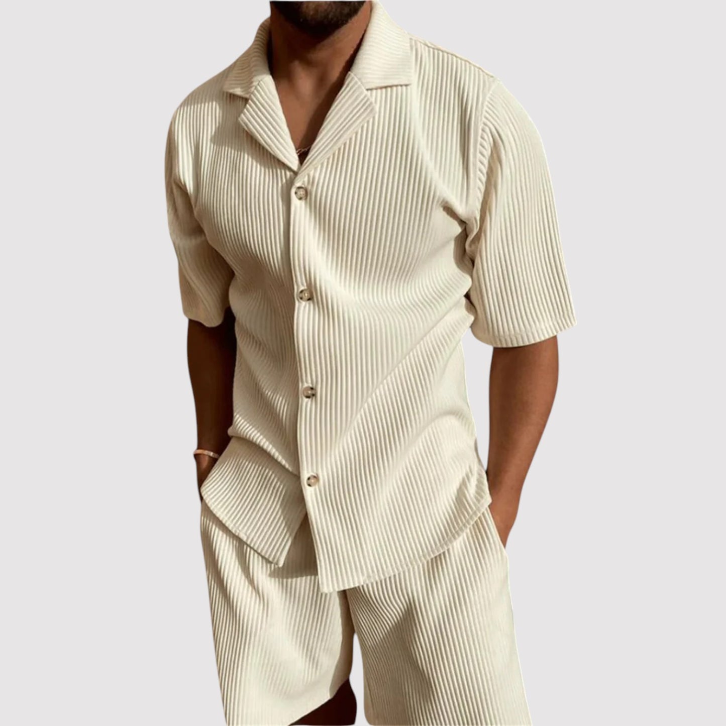 Belbo | Men's Luxury Shirt and Short Set