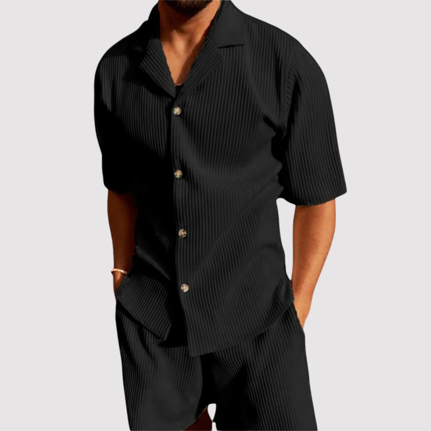 Belbo | Men's Luxury Shirt and Short Set