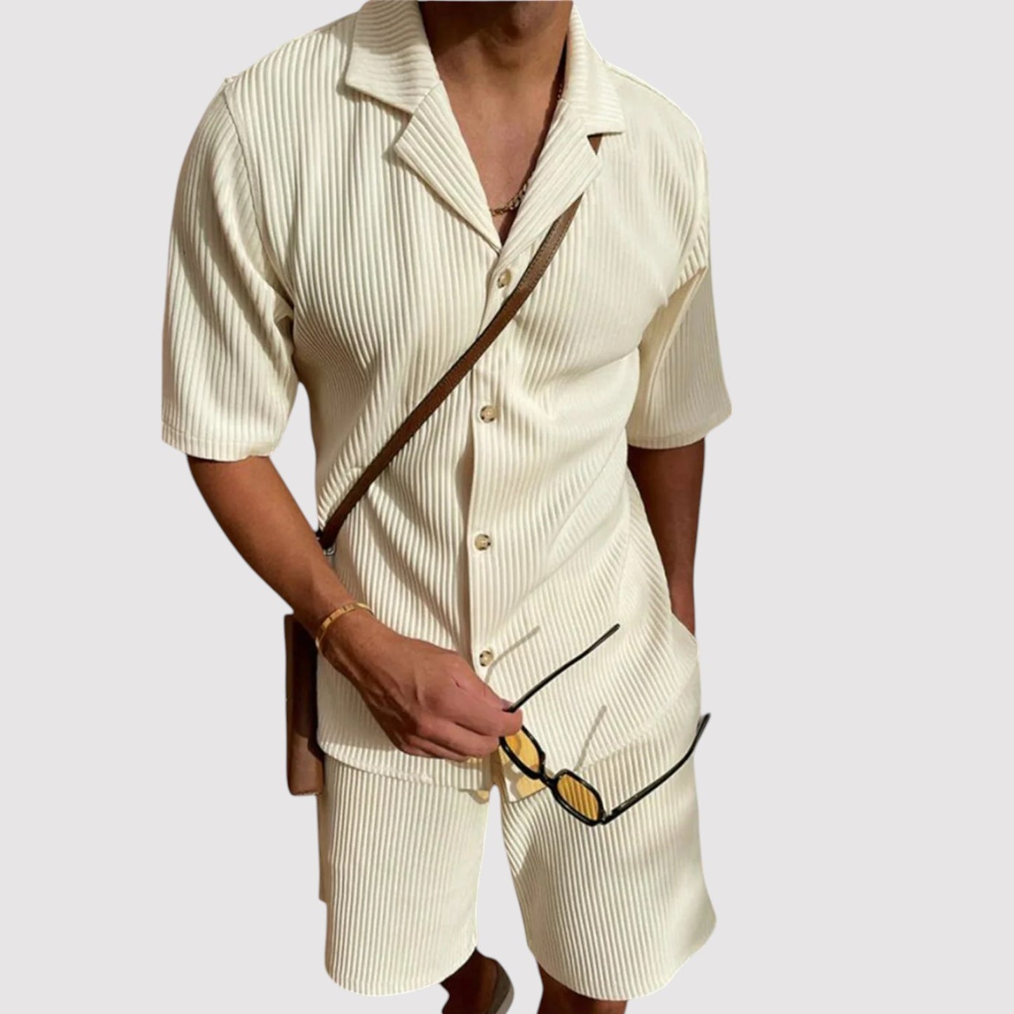 Belbo | Men's Luxury Shirt and Short Set