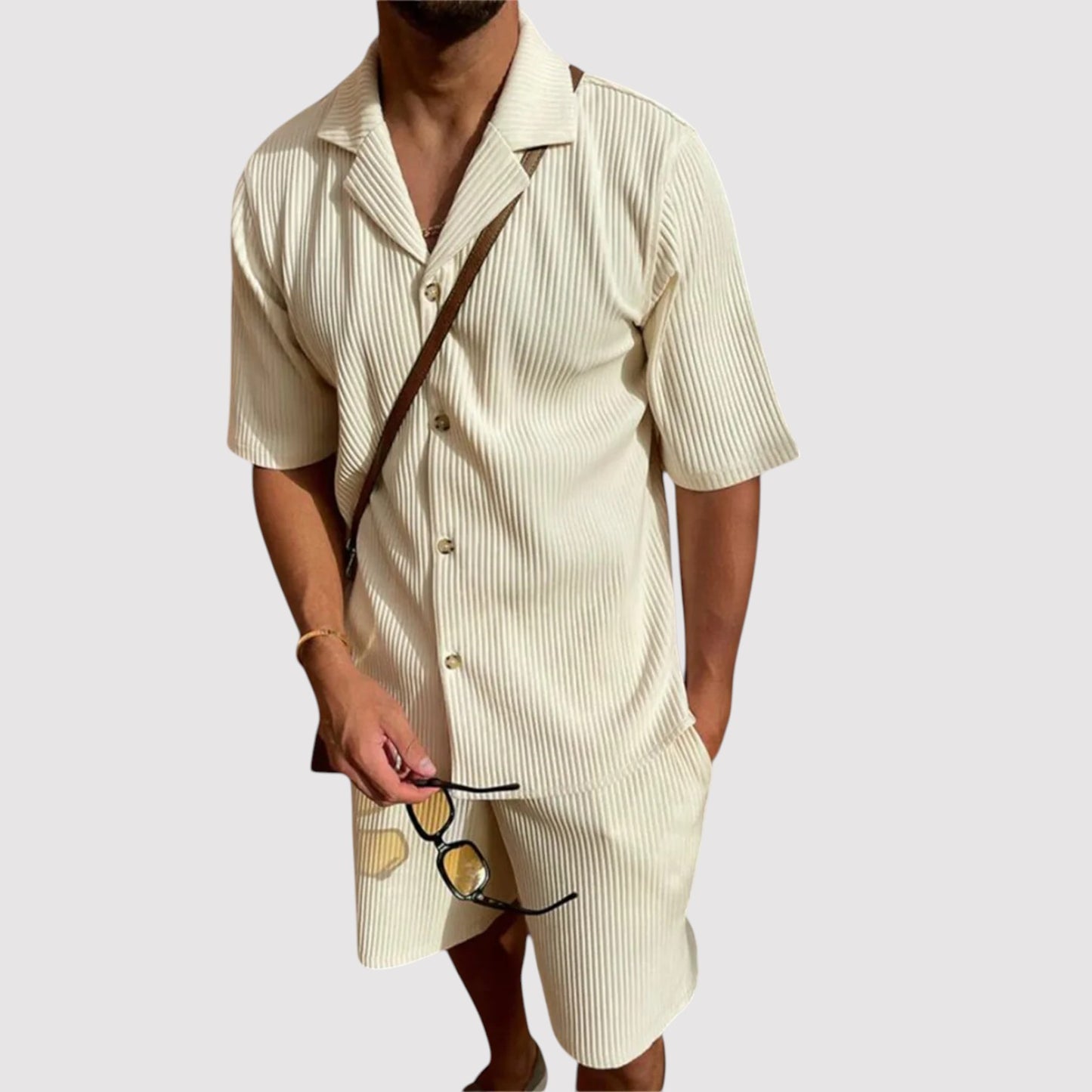 Belbo | Men's Luxury Shirt and Short Set