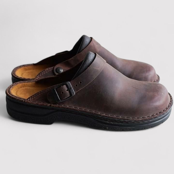 Belbo | Orthopaedic Leather Shoes-Slippers Unisex