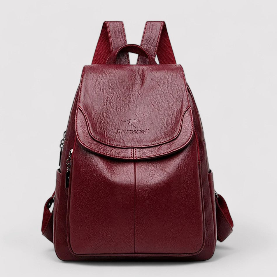 Belbo | Anti-Theft Leather Backpack