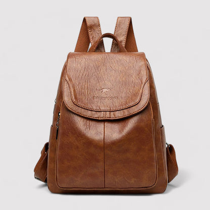 Belbo | Anti-Theft Leather Backpack