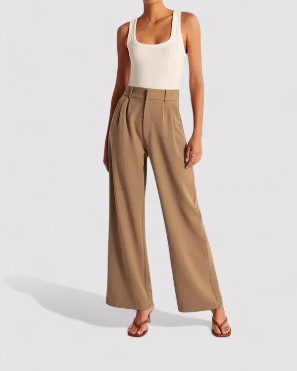 Belbo | Women's High-Waisted Flared Pantalon