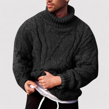 Belbo | Knitted Winter Turtleneck With For Men