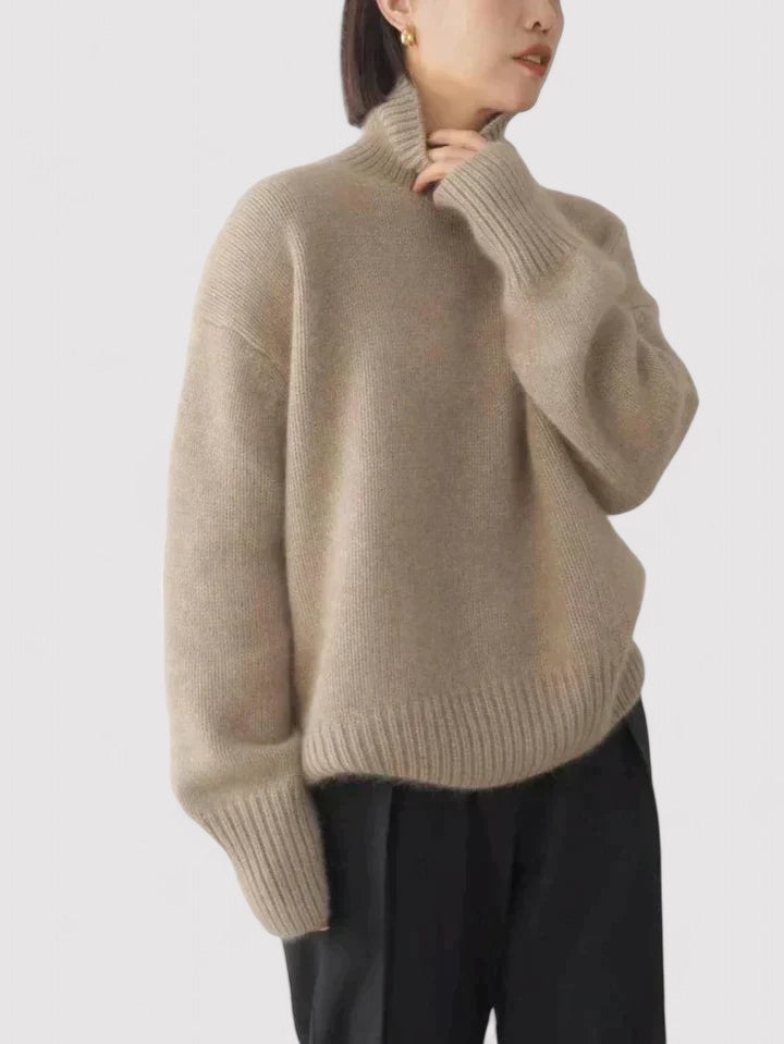 Belbo | Cashmere Turtleneck Women's Sweater