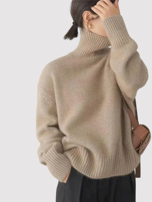 Belbo | Cashmere Turtleneck Women's Sweater