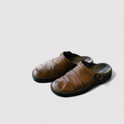 Belbo | Orthopaedic Leather Shoes-Slippers Unisex