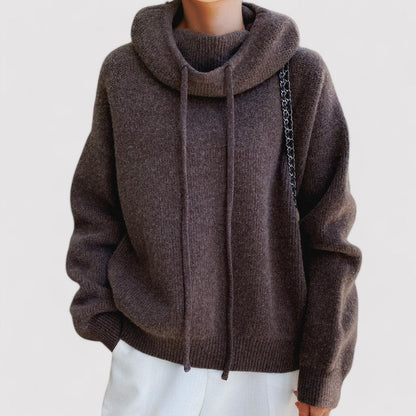 Belbo | Women's Wool Knitted Hoodie