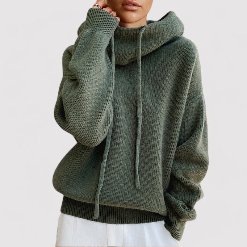 Belbo | Women's Wool Knitted Hoodie