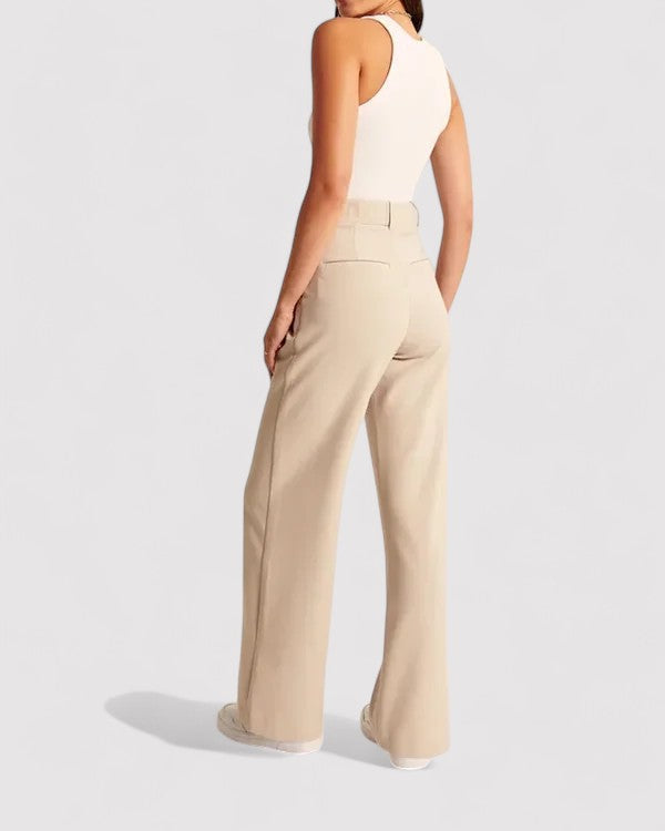 Belbo | Women's High-Waisted Flared Pantalon